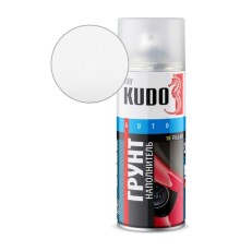 KUDO KU-2204 1К  Грунт акриловый белый для металла 520мл