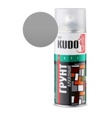 Грунт алкидный серый KUDO KU-2001 универсальный 520мл