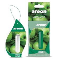 Ароматизатор подвесной гелевый AREON LIQUID Green Apple зеленое яблоко 704-LR-20 5мл