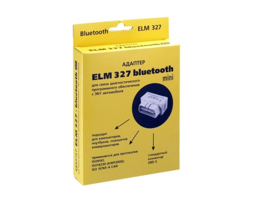 Адаптер ВЫМПЕЛ ELM 327 bluetooth MINI, для диагностики авто, Android ver. 1.5 pic18f25k80 (3004)