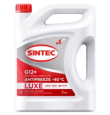 SINTEC 990560 Антифриз -40С Luxe G12+ красный 5кг