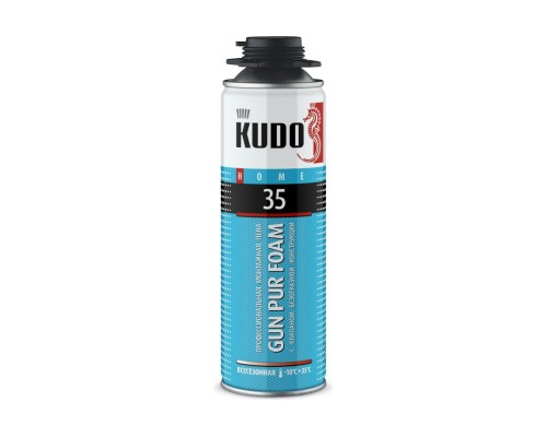 Пена монтажная всесезонная профессиональная KUDO HOME 35 полиуретановая KUPHP06U35 650мл