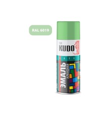 Эмаль алкидная зеленая глянцевая KUDO KU-10089 универсальный пастельный RAL 6019 520мл