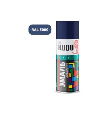 Эмаль алкидная сине-фиолетовая глянцевая KUDO KU-10110 универсальная RAL 5000 520мл