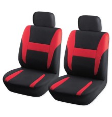 ARNEZI A0508001 Чехлы на передние сиденья (рубашка) с подголовником, черно-красный