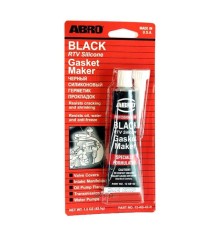 ABRO 12AB42R Герметик силиконовый черный 42.5гр