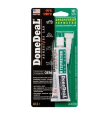 DoneDeal DD6703 Прозрачный силиконовый герметик-клей 42.5мл