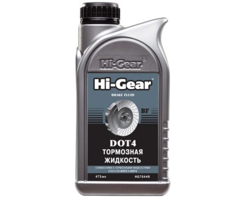Hi-Gear HG7044R Тормозная жидкость DOT 4 473мл