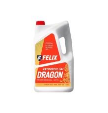 Антифриз Felix Dragon 430206405 G12+ готовый -45C красный 5кг