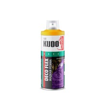 Краска жидкая резина золото KUDO KU-5531 Deco Flex  520мл