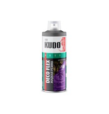 Краска жидкая резина серебро KUDO KU-5335 Deco Flex 520мл