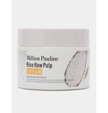 Крем для лица с экстрактом риса Rice Raw Pulp Cream Million Pauline