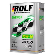 ROLF 322227 ENERGY 10W-40 Масло моторное полусинтетика 4л