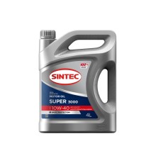 SINTEC 600240 Super 3000 10W-40 SGCD Масло моторное полусинтетика 4л