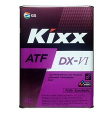 Kixx L252444TE1 ATF DX-VI Масло АКПП синтетика 4л
