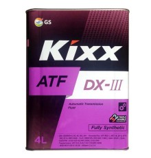 Kixx L250944TE1 ATF DX-III Масло АКПП,ГУР синтетика 4л