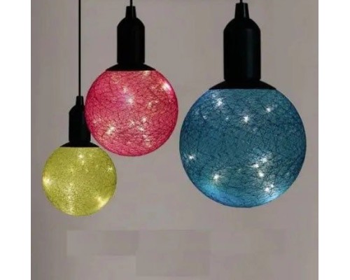 Лампочка новогодняя светящаяся Led Cotton Ball Lamp