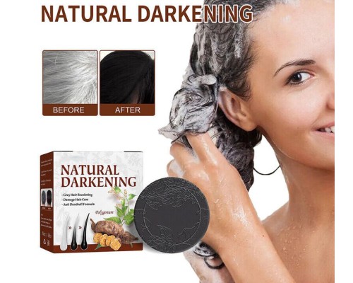 Мыло-шампунь Natural Darkening Shampoo